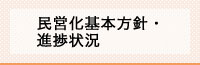 バナー：民営化方針・進捗状況