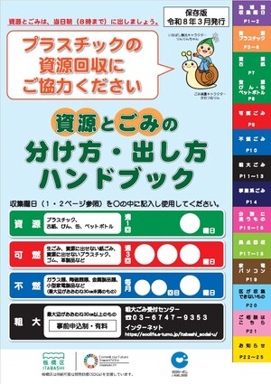 資源とごみの分け方・出し方ハンドブック
