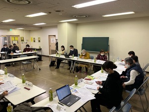 写真:支え合い会議の様子