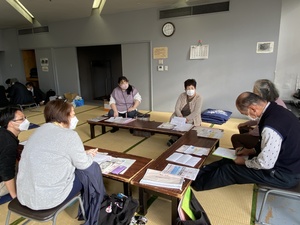 写真:支え合い会議の様子