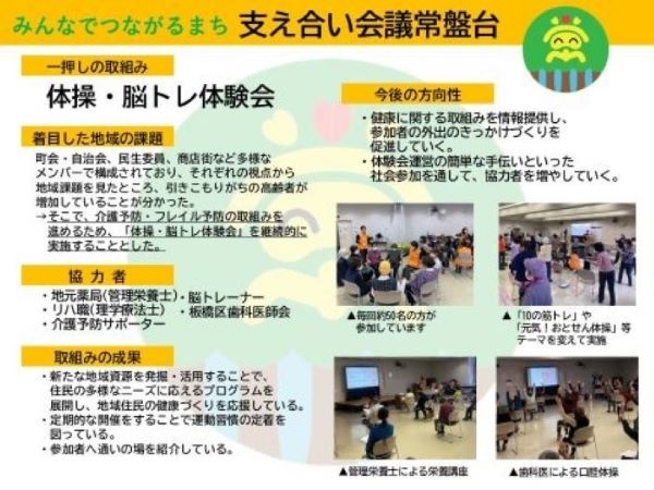 常盤台取組