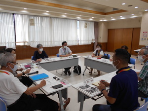 写真:支え合い会議の様子