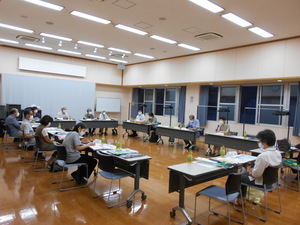 写真:支え合い会議の様子