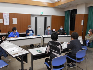 写真:支え合い会議の様子