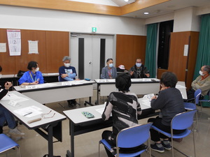 写真：支え合い会議の様子