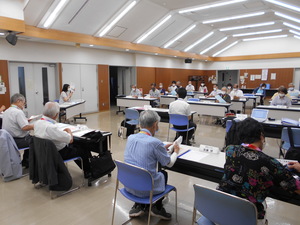 写真:支え合い会議の様子