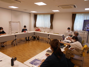 写真:支え合い会議の様子