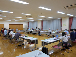 写真:支え合い会議の様子