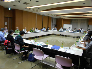 写真:支え合い会議の様子