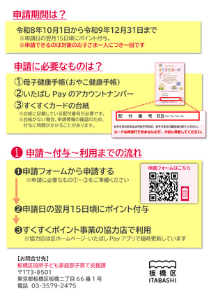 すくすくポイントのご案内_裏