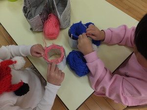 マフラーづくり