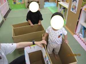 ものもの遊びの様子です。