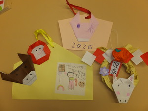 お正月飾りの製作