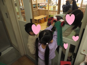 つくしパクパク
