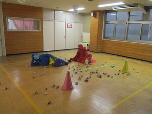 保育園に遊びに来た鬼