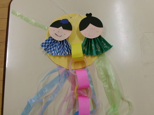 七夕4歳児の製作