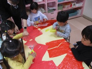 こいのぼりづくり