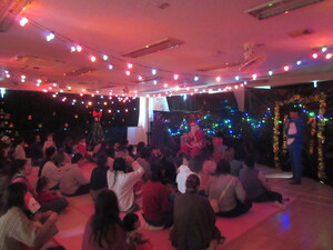 イルミネーションの瞬間