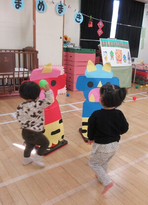 豆まき会の写真