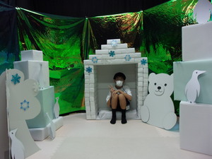 なつまつり氷の世界の部屋