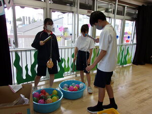 中学生ボランティア