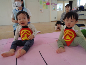 赤ちゃん相撲1