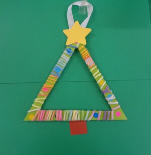 写真4　くまクラス、ぞうクラス制作物