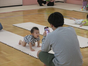 防災豆知識タイムの様子