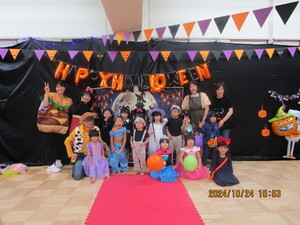 ハロウィンパーティーの写真です