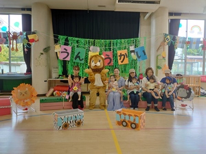うんどうかいうさぎクラブの集合写真