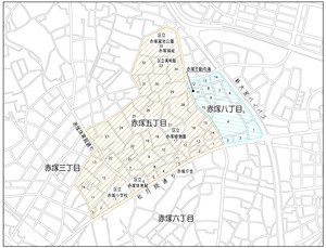 不動の滝周辺地図