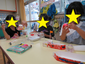 廃材で船づくり