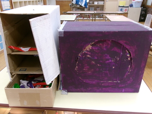 5歳児が作った冷蔵庫と洗濯機