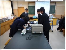 写真2:電化製品の使用量を測る様子