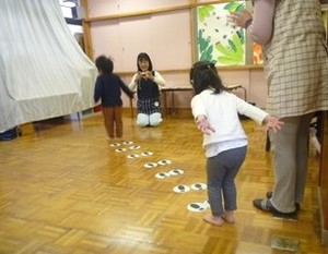 写真1:動物ごっこの様子