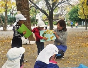 写真2:作品発表の様子