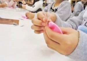 写真1:工作の様子