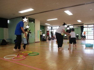 5歳児クラス親子競技