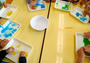 写真：スライム遊び