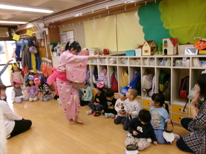 福の神と子どもたち