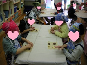 クッキー作り1