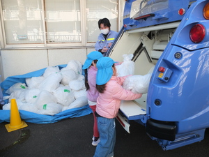 スケルトン清掃車