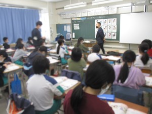 赤塚小　英語の授業