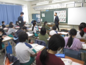 赤塚小 英語の授業