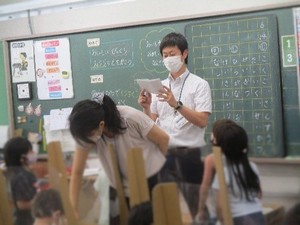 志一小　授業の様子