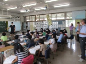 中台小　学校訪問「授業観察」