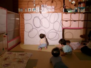 初めての光遊び