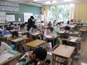 志六小 算数の授業