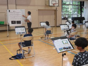 向原小　学校訪問2