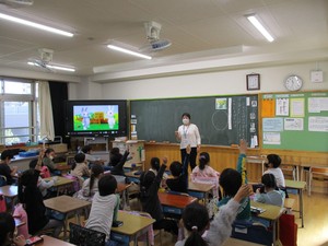 志四小 区教委訪問3